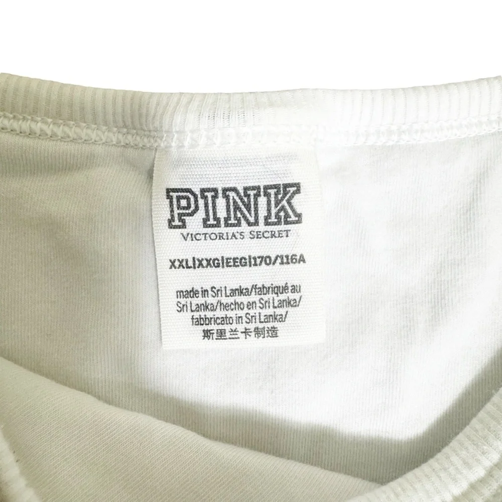 PINK Victoria’s Secret Cropped Ribbed Tank‎ Lot size XXL